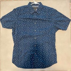 Men's Banana Republic short sleeve button down